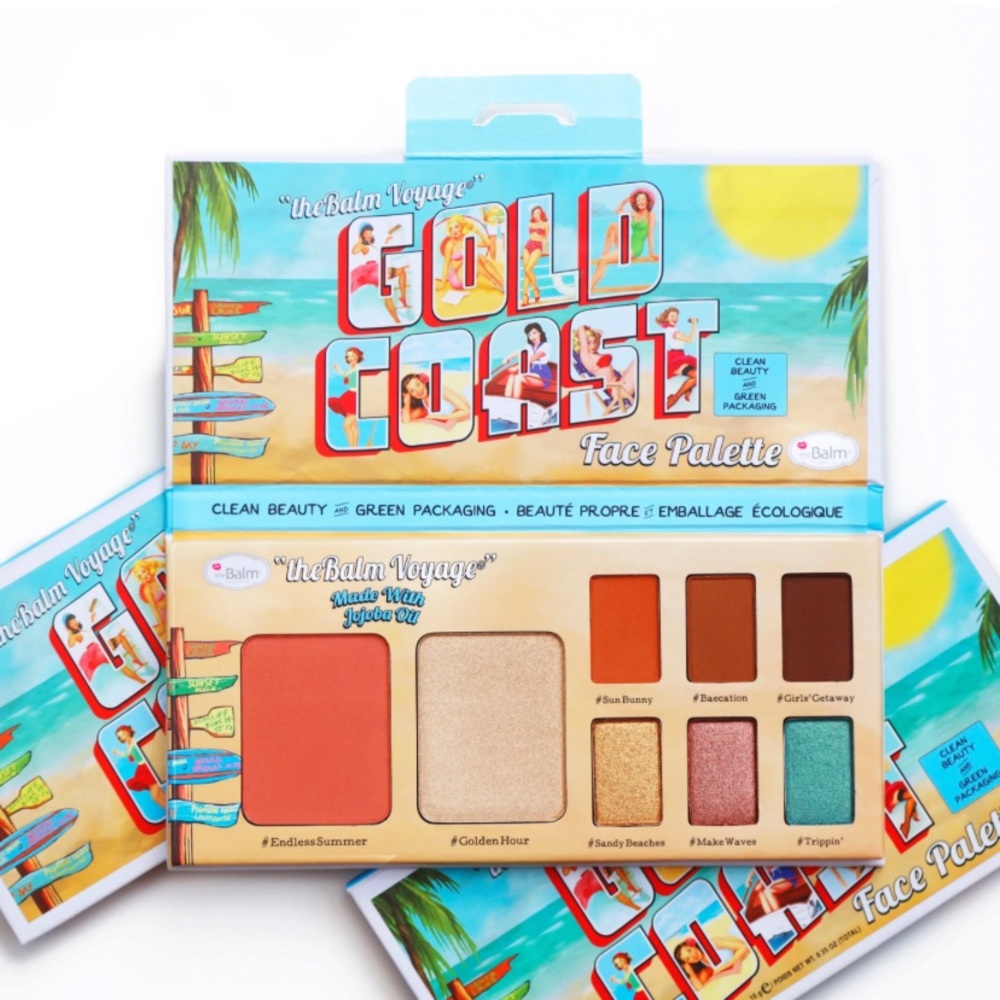 TheBalm Voyage Gold Coast Face Palette